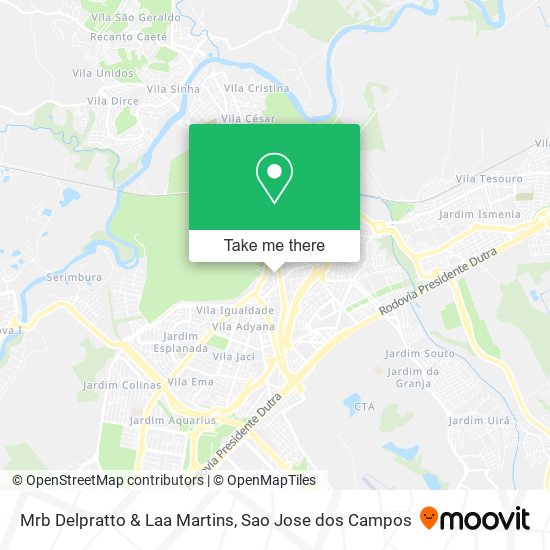 Mrb Delpratto & Laa Martins map