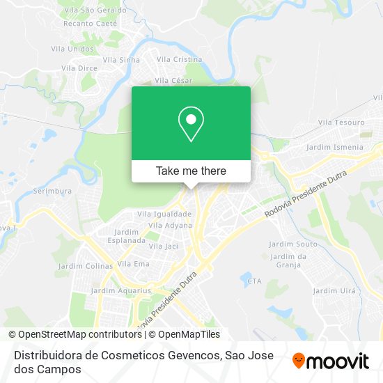 Distribuidora de Cosmeticos Gevencos map