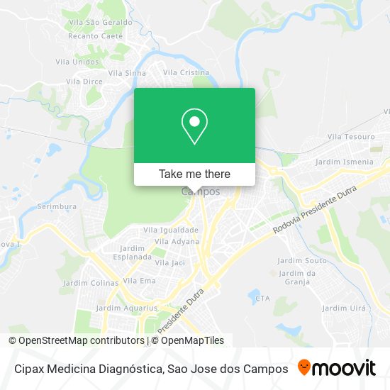 Cipax Medicina Diagnóstica map
