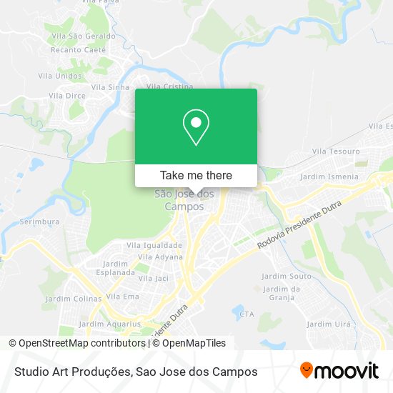 Mapa Studio Art Produções