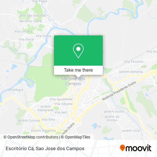 Escritório Cá map