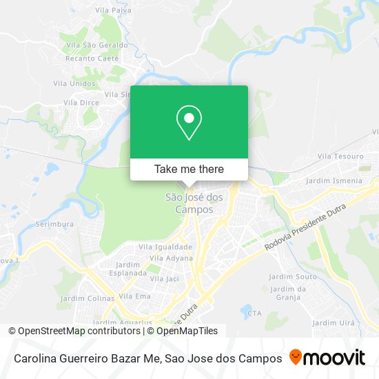 Carolina Guerreiro Bazar Me map