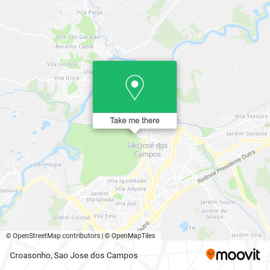 Croasonho map