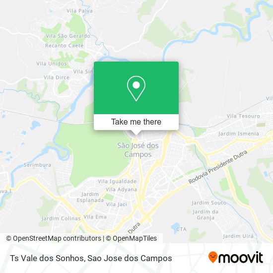 Ts Vale dos Sonhos map
