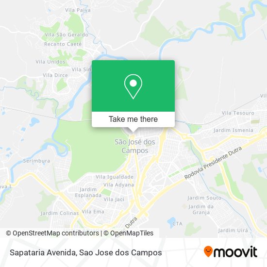 Sapataria Avenida map