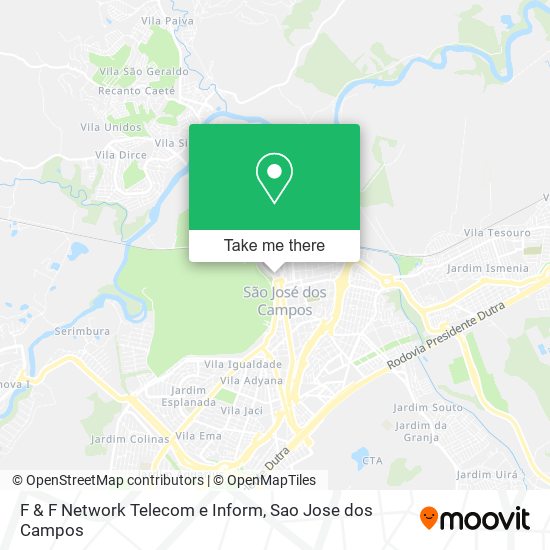 Mapa F & F Network Telecom e Inform