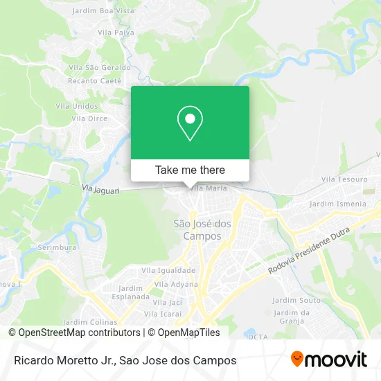 Ricardo Moretto Jr. map