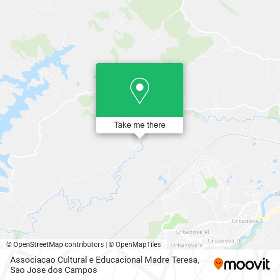 Associacao Cultural e Educacional Madre Teresa map