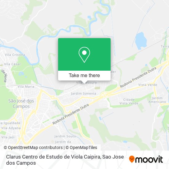 Clarus Centro de Estudo de Viola Caipira map