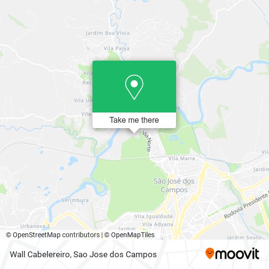 Wall Cabelereiro map