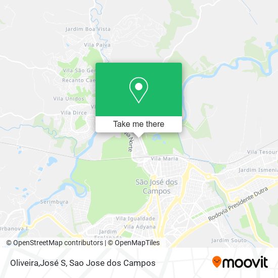 Oliveira,José S map