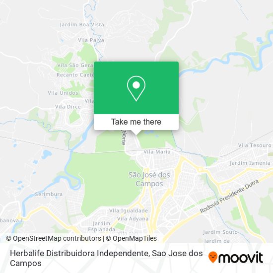 Herbalife Distribuidora Independente map