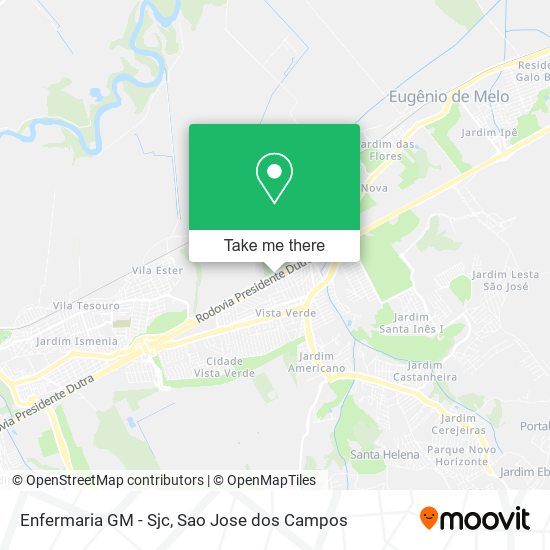 Enfermaria GM - Sjc map
