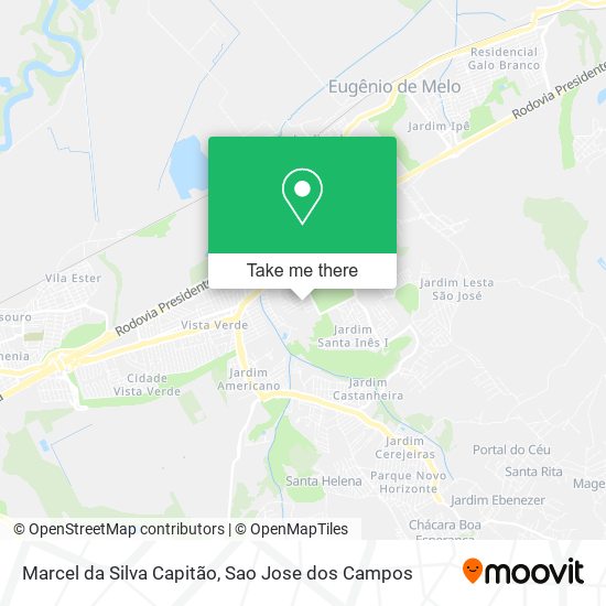 Marcel da Silva Capitão map