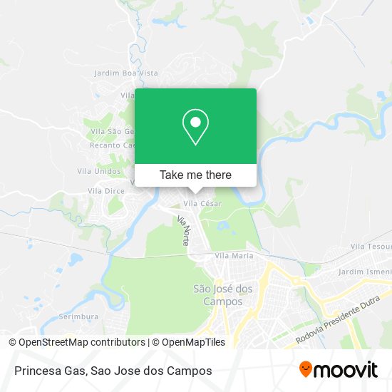 Princesa Gas map