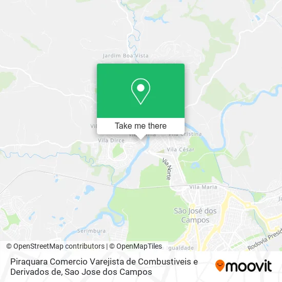 Piraquara Comercio Varejista de Combustiveis e Derivados de map