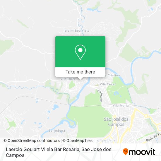 Laercio Goulart Vilela Bar Rcearia map