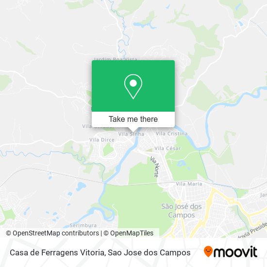 Casa de Ferragens Vitoria map