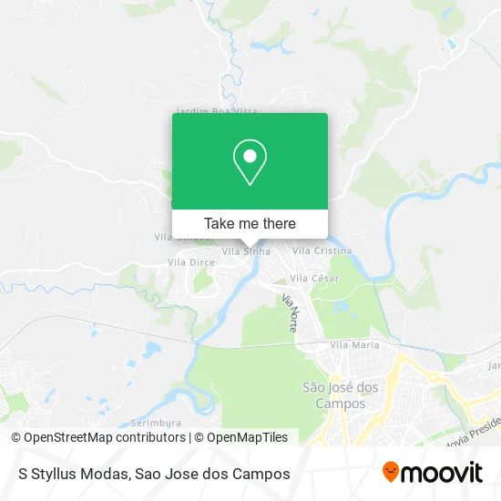 S Styllus Modas map