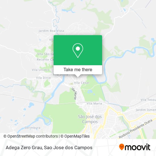Adega Zero Grau map