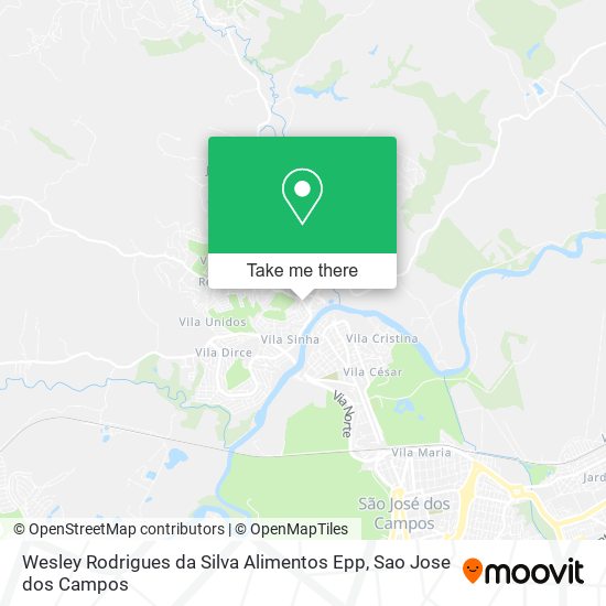 Wesley Rodrigues da Silva Alimentos Epp map