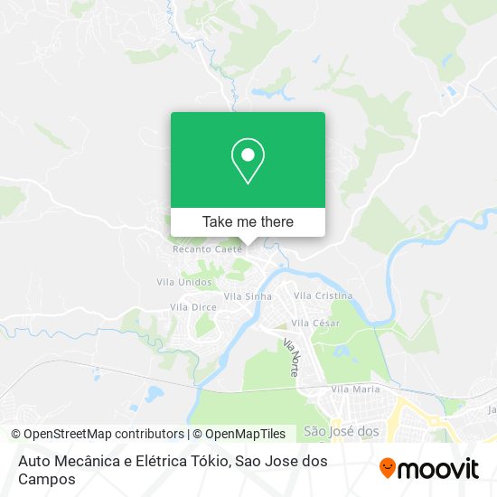 Auto Mecânica e Elétrica Tókio map