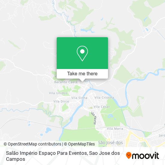 Salão Império Espaço Para Eventos map