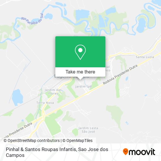 Pinhal & Santos Roupas Infantis map