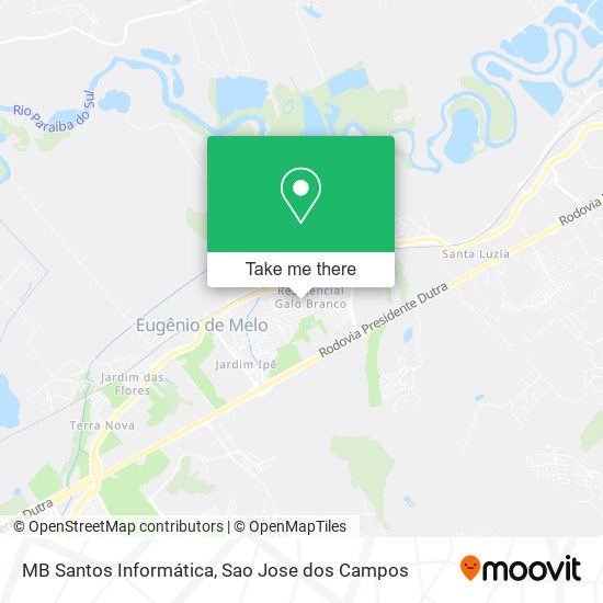 MB Santos Informática map