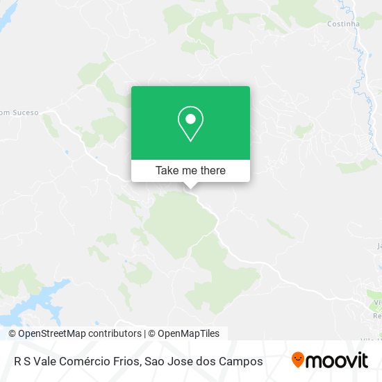 R S Vale Comércio Frios map