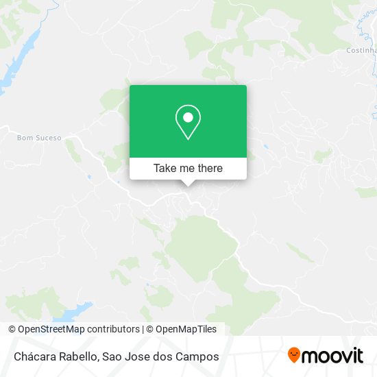 Chácara Rabello map