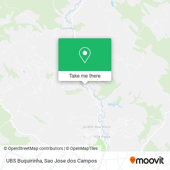 UBS Buquirinha map