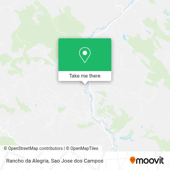 Rancho da Alegria map
