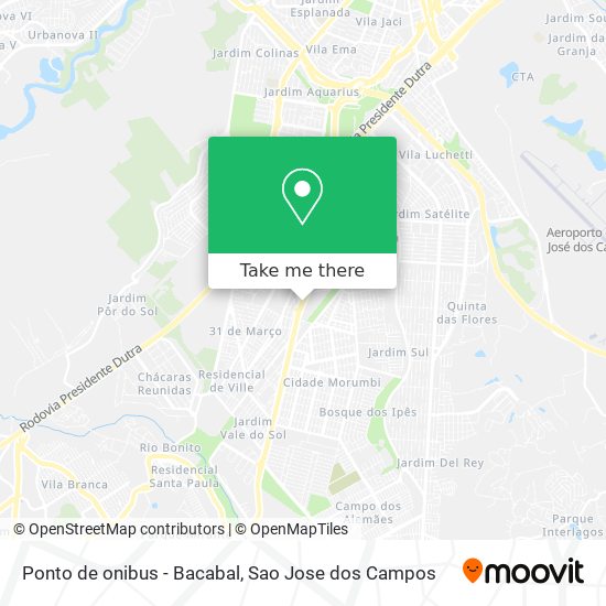 Ponto de onibus - Bacabal map