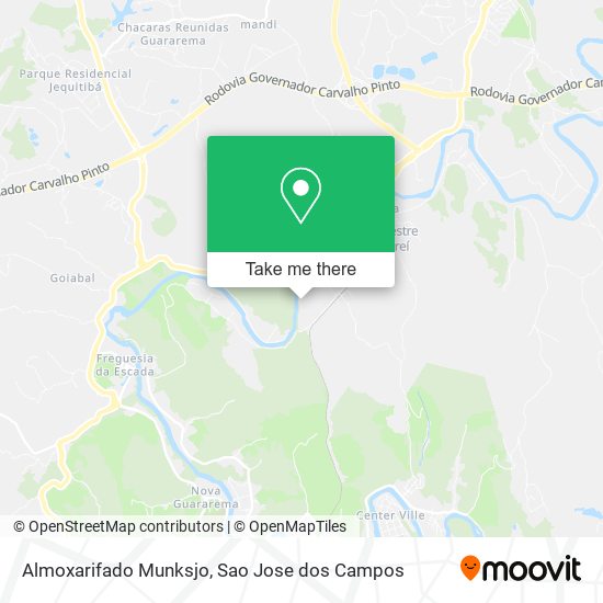 Almoxarifado Munksjo map