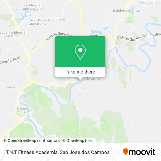T.N.T Fitness Academia map