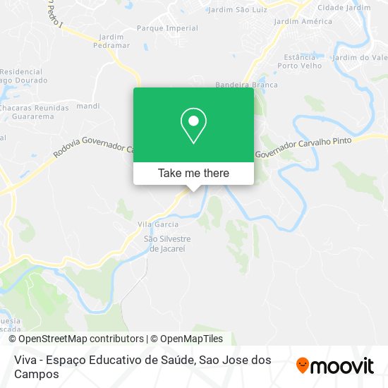 Viva - Espaço Educativo de Saúde map