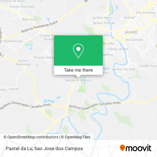 Pastel da Lu map