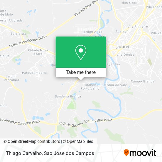 Thiago Carvalho map