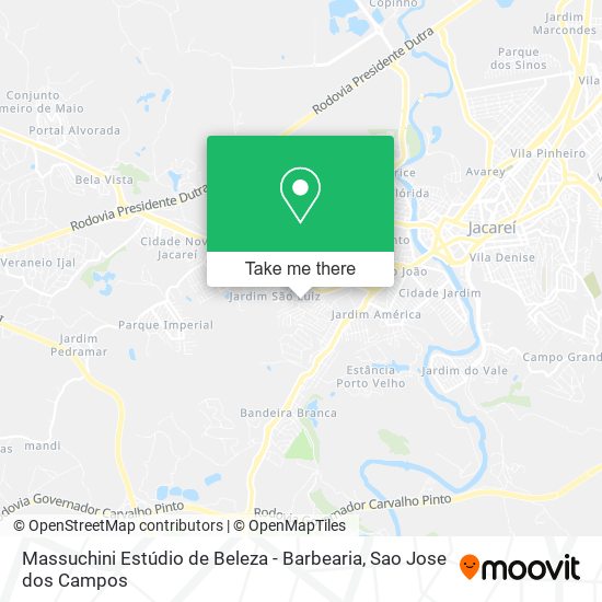Massuchini Estúdio de Beleza - Barbearia map
