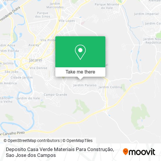 Deposito Casa Verde Materiais Para Construção map