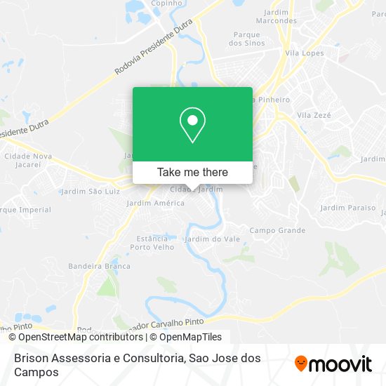 Brison Assessoria e Consultoria map