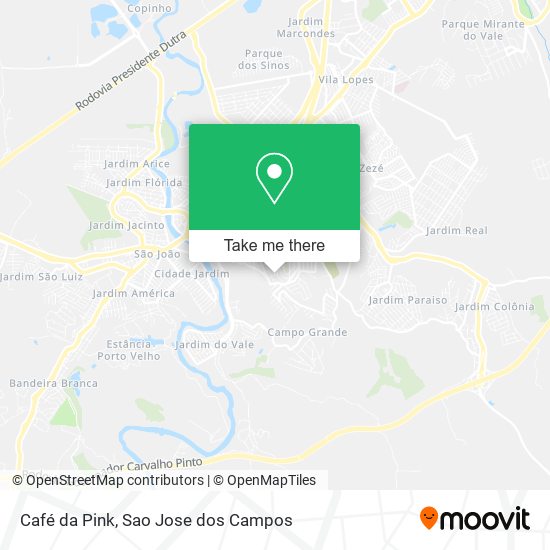 Café da Pink map