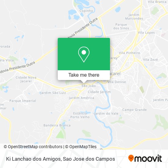 Ki Lanchao dos Amigos map