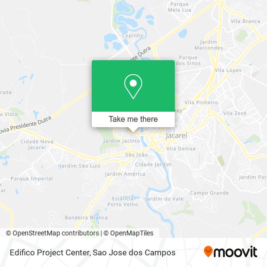 Edifico Project Center map