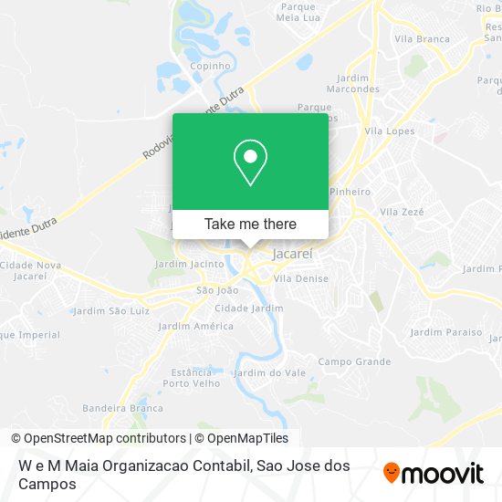 W e M Maia Organizacao Contabil map