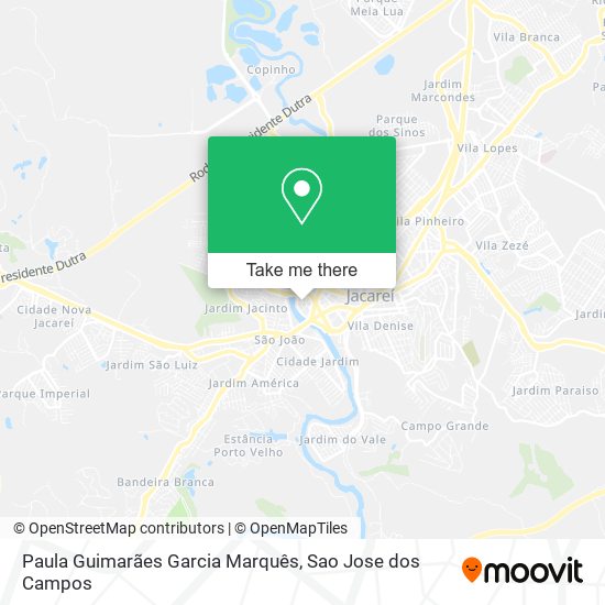 Paula Guimarães Garcia Marquês map