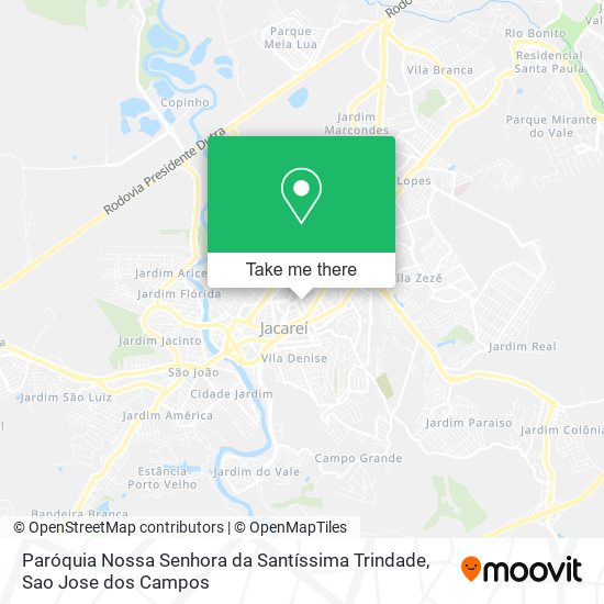 Paróquia Nossa Senhora da Santíssima Trindade map