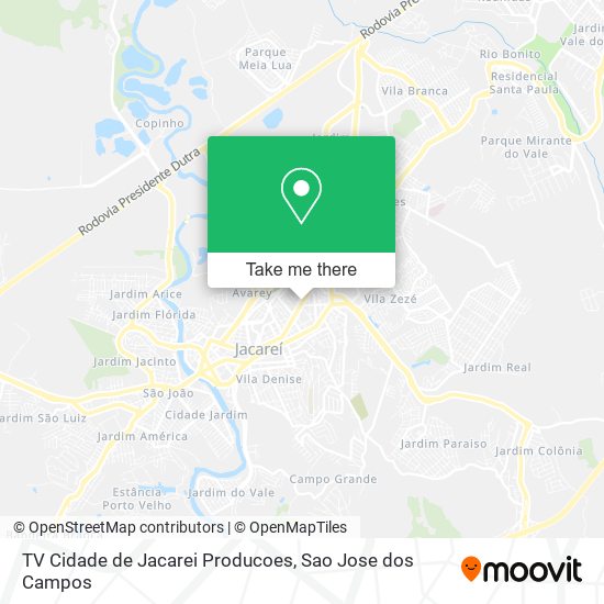 TV Cidade de Jacarei Producoes map