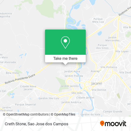 Creth Stone map
